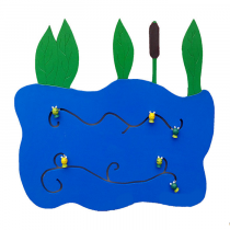 Декоративно-развивающая панель «Пруд» (вариант 1) - «globural.ru» - Нижневартовск