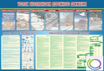 Стенд "Уголок безопасности дорожного движения" (вариант 4) - «globural.ru» - Нижневартовск