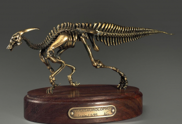 Модель скелета динозавра Parasaurolophus  - «globural.ru» - Нижневартовск