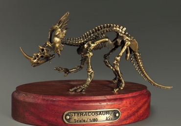 Модель скелета динозавра Styracosaurus - «globural.ru» - Нижневартовск