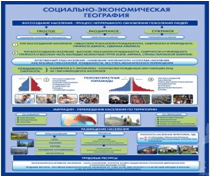 Стенд "Социально-экономическая география. Воссоздание населения" - «globural.ru» - Нижневартовск