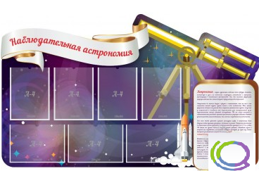 Стенд "Наблюдательная астрономия" - «globural.ru» - Нижневартовск