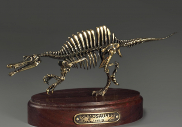 Модель скелета динозавра Spinosaurus - «globural.ru» - Нижневартовск