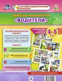 Сюжетно-ролевая игра "Водители" для детей 4-5 лет - «globural.ru» - Нижневартовск