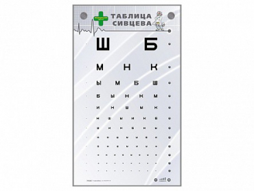 Интерактивный стенд "Таблица Сивцева" - «globural.ru» - Нижневартовск