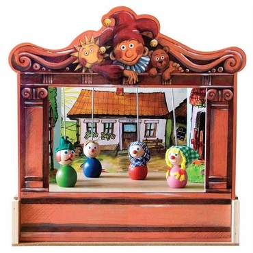 Настольный театр с мини-куклами. - «globural.ru» - Нижневартовск